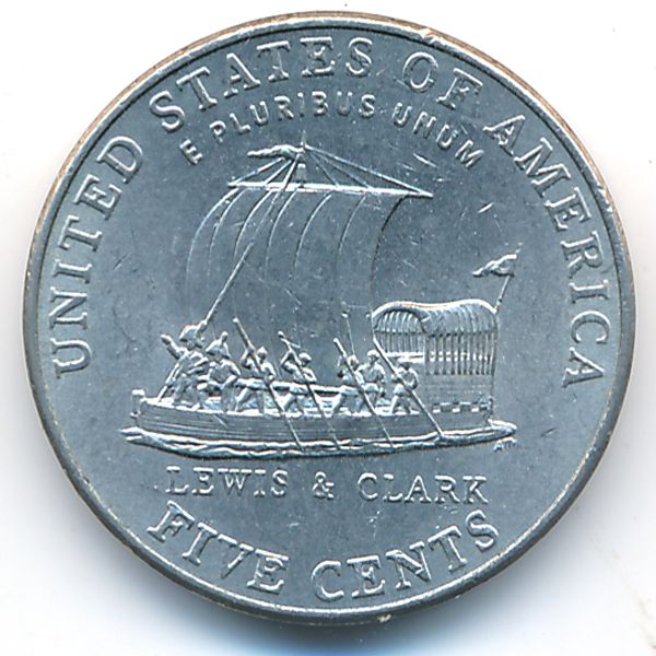 США, 5 центов (2004 г.)