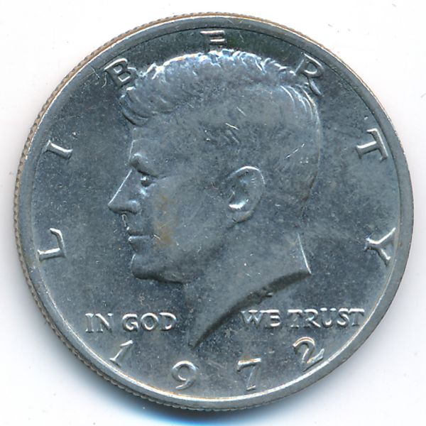 США, 1/2 доллара (1972 г.)