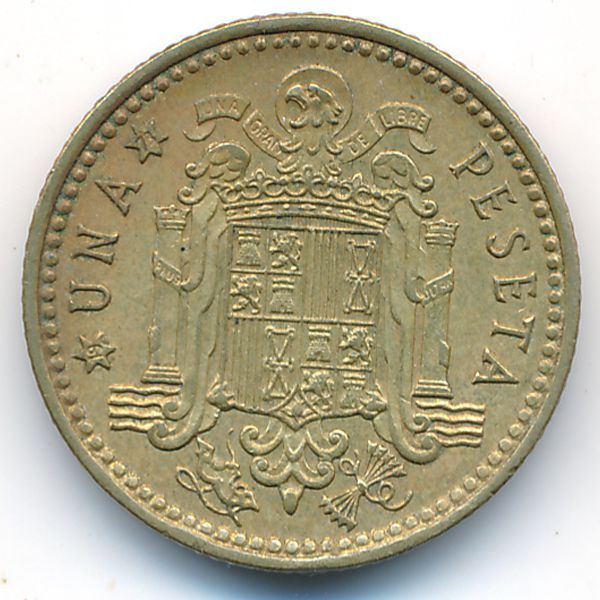 Испания, 1 песета (1966 г.)