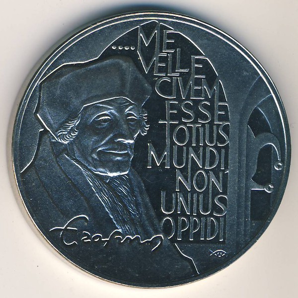 Нидерланды., 10 экю (1991 г.)