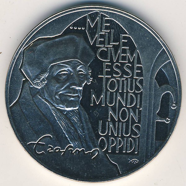 Нидерланды., 10 экю (1991 г.)
