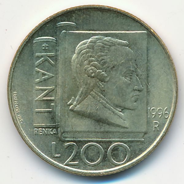 Сан-Марино, 200 лир (1996 г.)