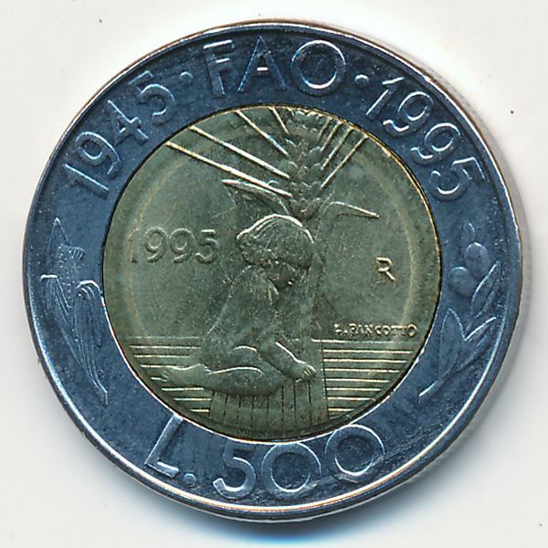 Сан-Марино, 500 лир (1995 г.)