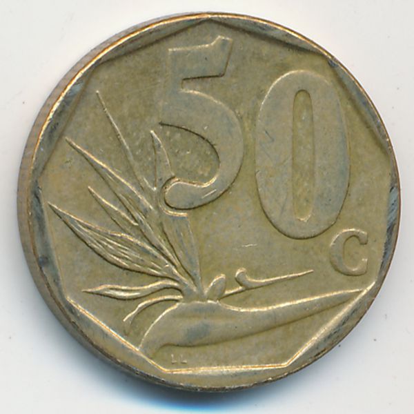 ЮАР, 50 центов (2010 г.)