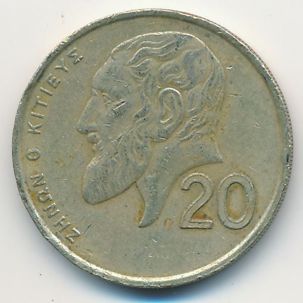Кипр, 20 центов (1993 г.)
