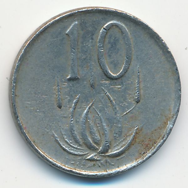 ЮАР, 10 центов (1982 г.)