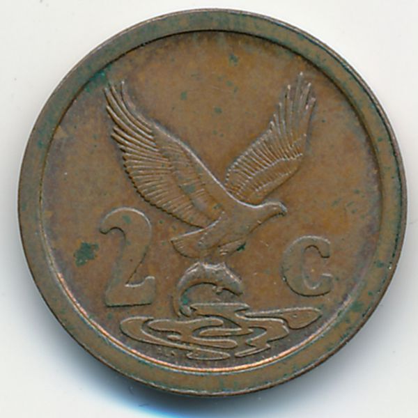 ЮАР, 2 цента (1991 г.)