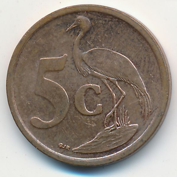 ЮАР, 5 центов (2008 г.)