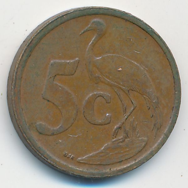 ЮАР, 5 центов (2004 г.)