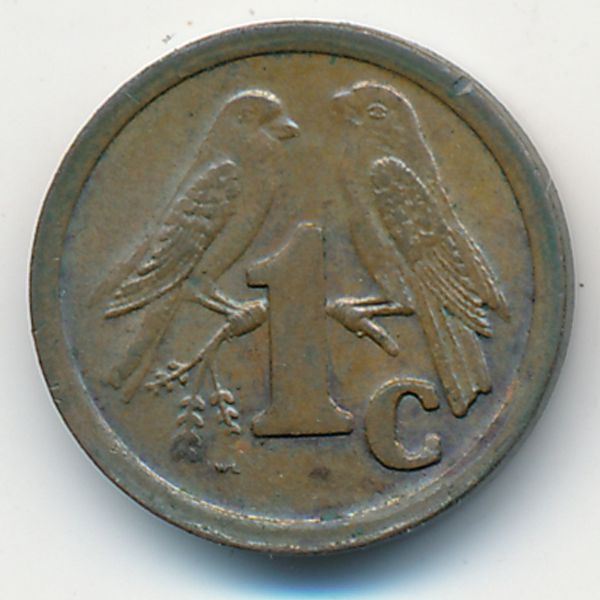 ЮАР, 1 цент (1992 г.)