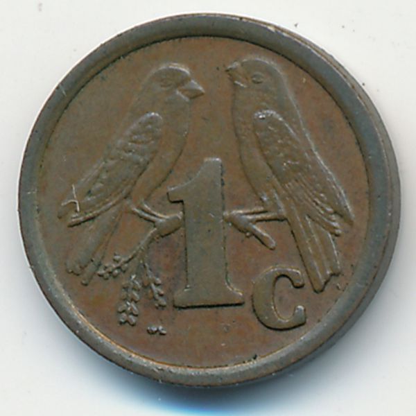 ЮАР, 1 цент (1991 г.)