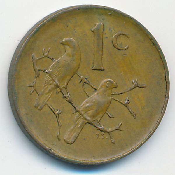 ЮАР, 1 цент (1984 г.)