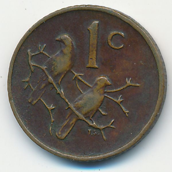 ЮАР, 1 цент (1969 г.)