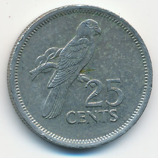 Сейшелы, 25 центов (1982 г.)