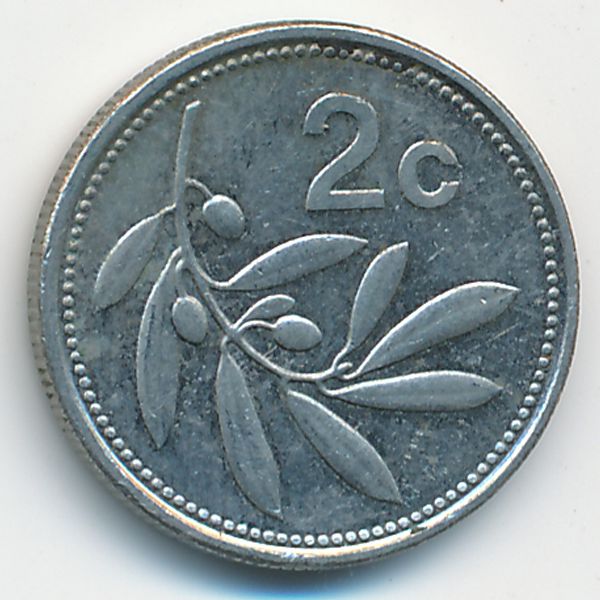 Мальта, 2 цента (2002 г.)
