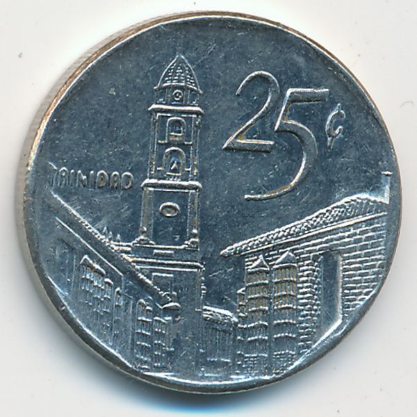 Куба, 25 сентаво (2002 г.)