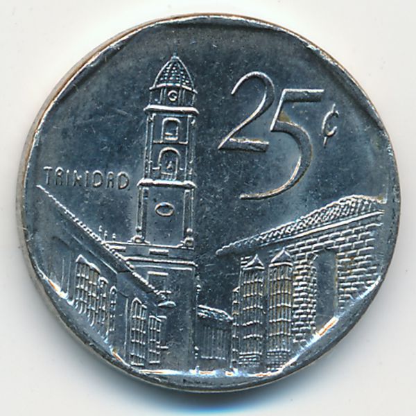 Куба, 25 сентаво (2006 г.)