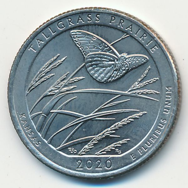 США, 1/4 доллара (2020 г.)