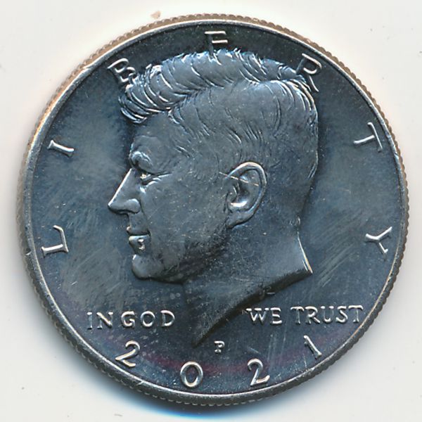 США, 1/2 доллара (2021 г.)