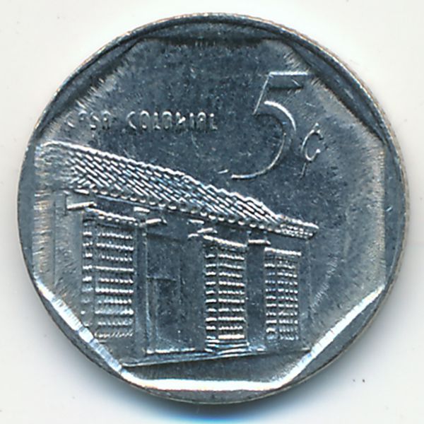 Куба, 5 сентаво (2009 г.)