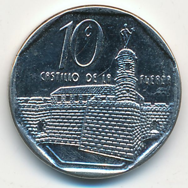 Куба, 10 сентаво (2013 г.)
