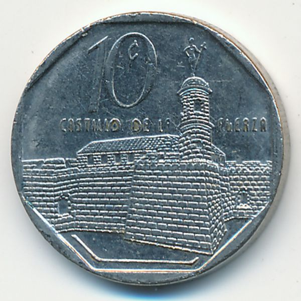 Куба, 10 сентаво (2008 г.)
