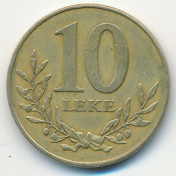 Албания, 10 лек (2000 г.)