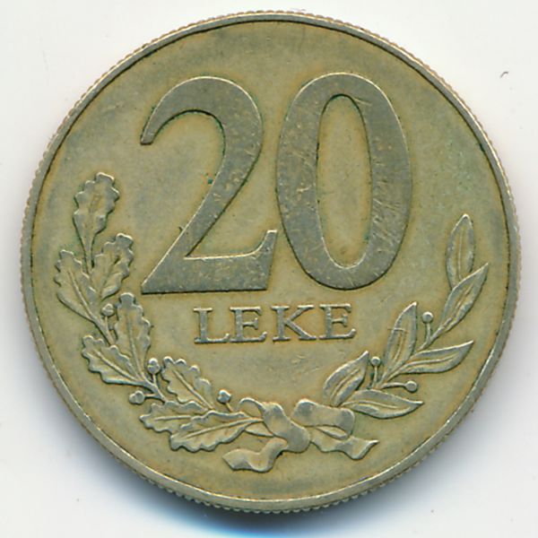 Албания, 20 лек (2000 г.)
