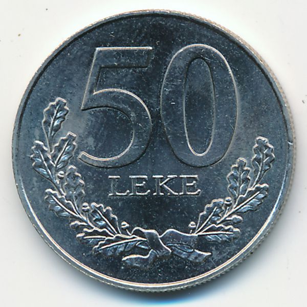 Албания, 50 лек (2000 г.)