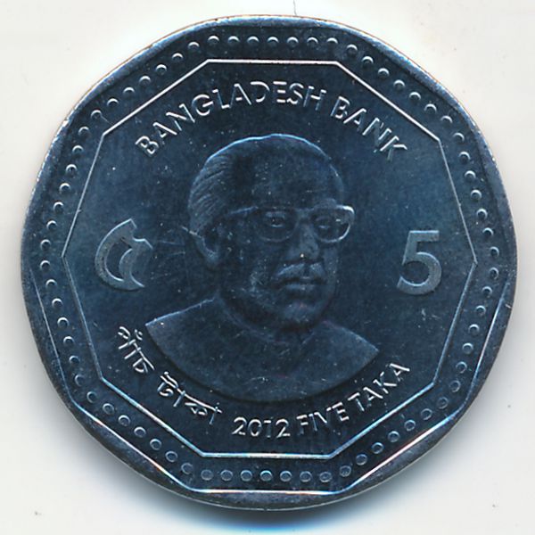 Бангладеш, 5 така (2012 г.)
