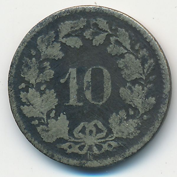 Швейцария, 10 раппенов