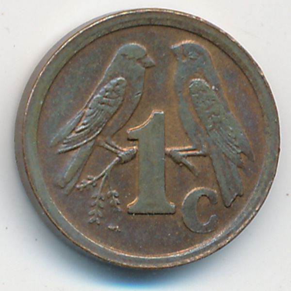 ЮАР, 1 цент (1992 г.)