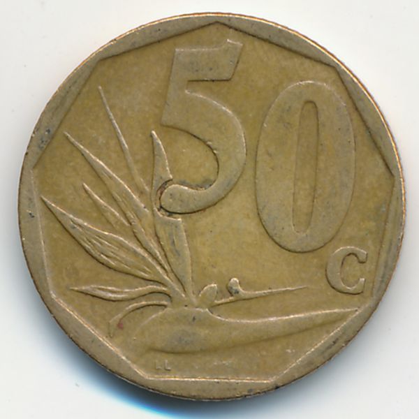 ЮАР, 50 центов (2008 г.)