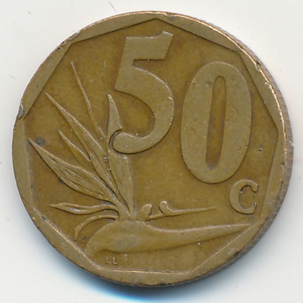ЮАР, 50 центов (2008 г.)