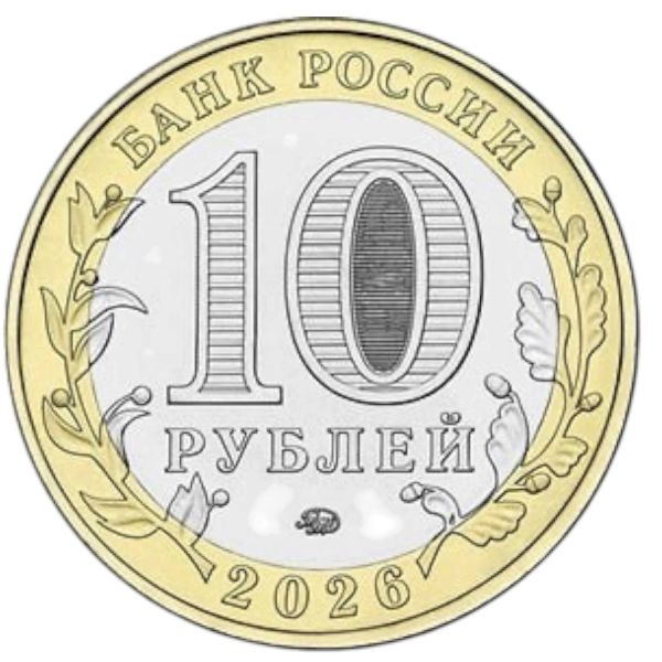 Россия, 10 рублей (2026 г.)