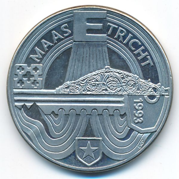 Нидерланды., 10 экю (1993 г.)