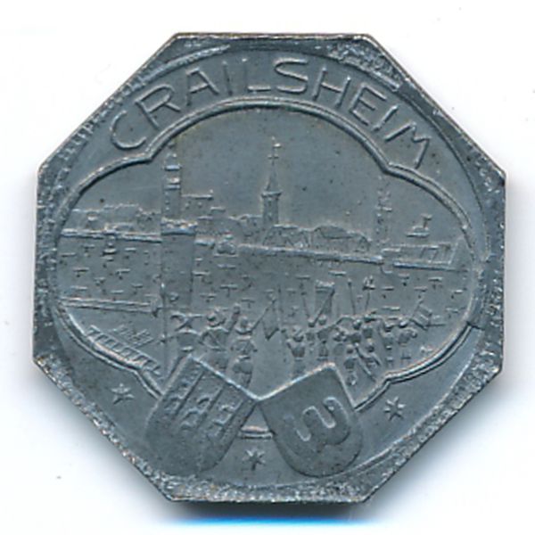 Крайльсхайм., 50 пфеннигов (1918 г.)