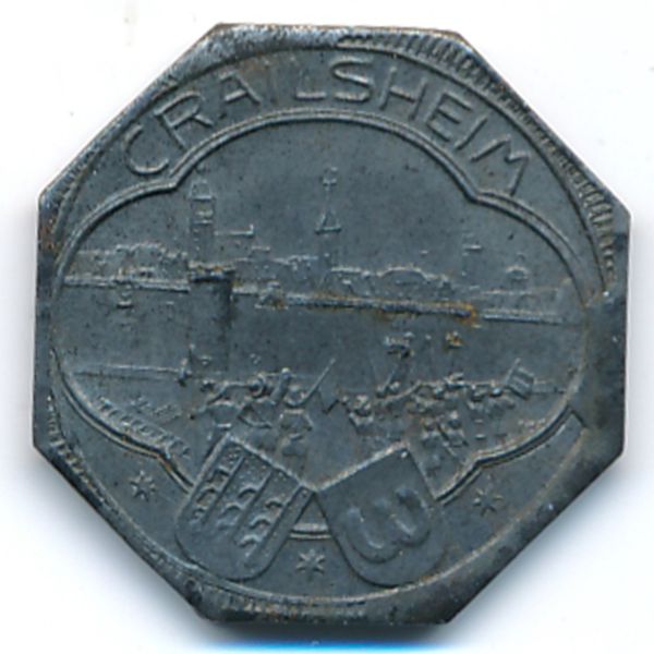 Крайльсхайм., 50 пфеннигов (1918 г.)