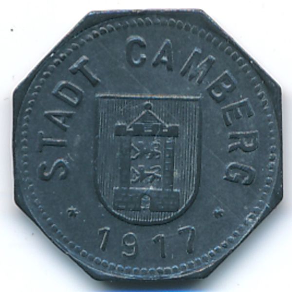 Камберг., 10 пфеннигов (1917 г.)