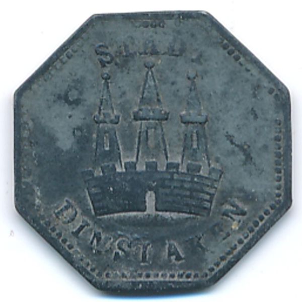 Динслакен., 10 пфеннигов (1919 г.)