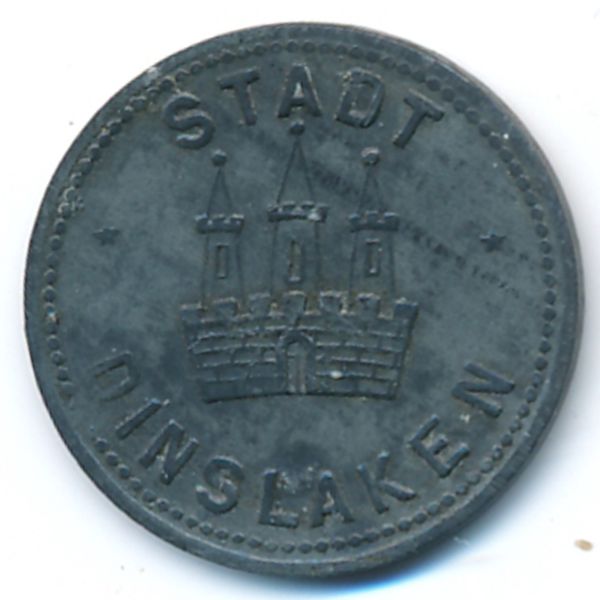 Динслакен., 50 пфеннигов (1919 г.)