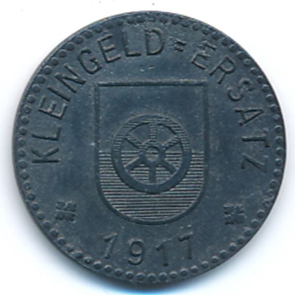 Донауэшинген., 10 пфеннигов (1917 г.)