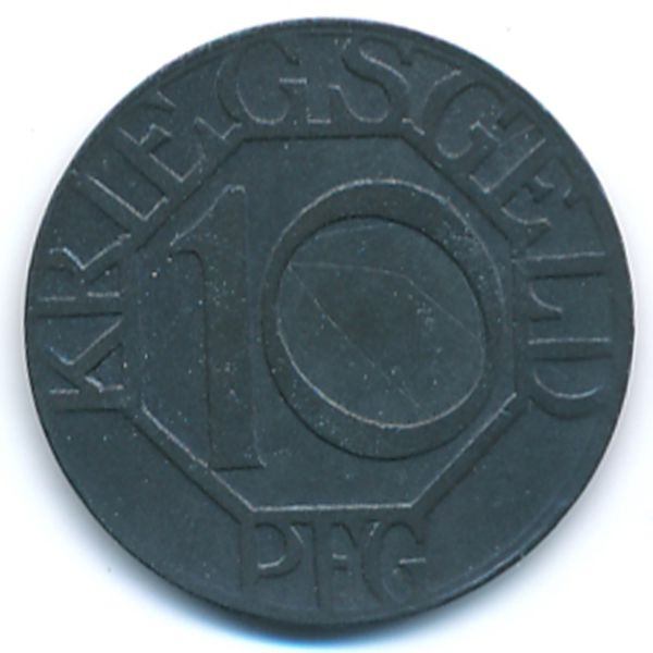 Дортмунд., 10 пфеннигов (1917 г.)