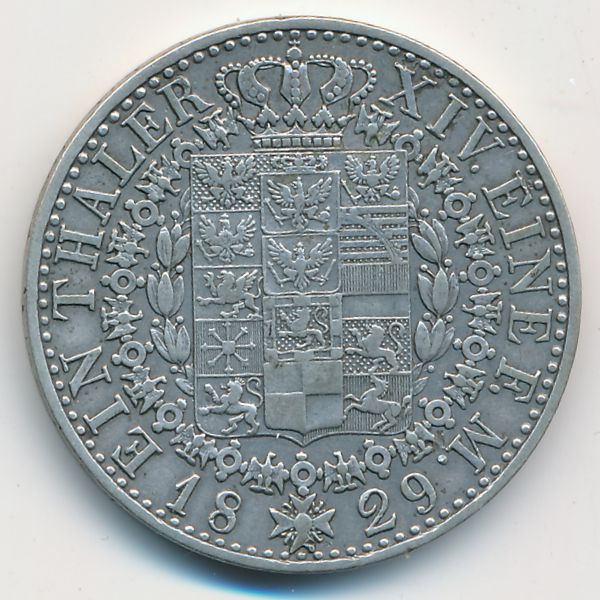 Пруссия, 1 талер (1829 г.)