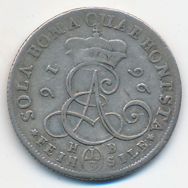 Брауншвейг, 1/3 талера (1696 г.)