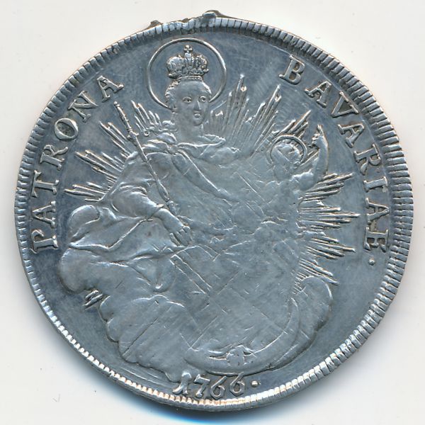 Бавария, 1 талер (1766 г.)