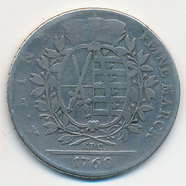 Саксония, 1 талер (1768 г.)