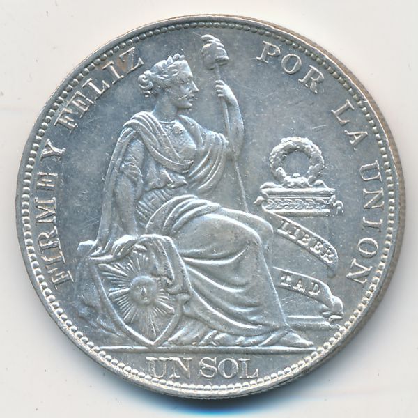 Перу, 1 соль (1915 г.)