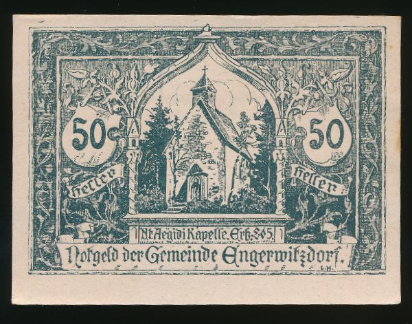 Нотгельды Австрии, 50 геллеров (1920 г.)
