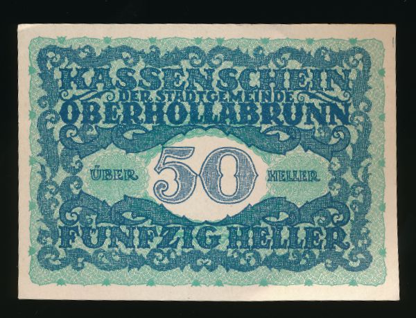 Нотгельды Австрии, 50 геллеров (1920 г.)